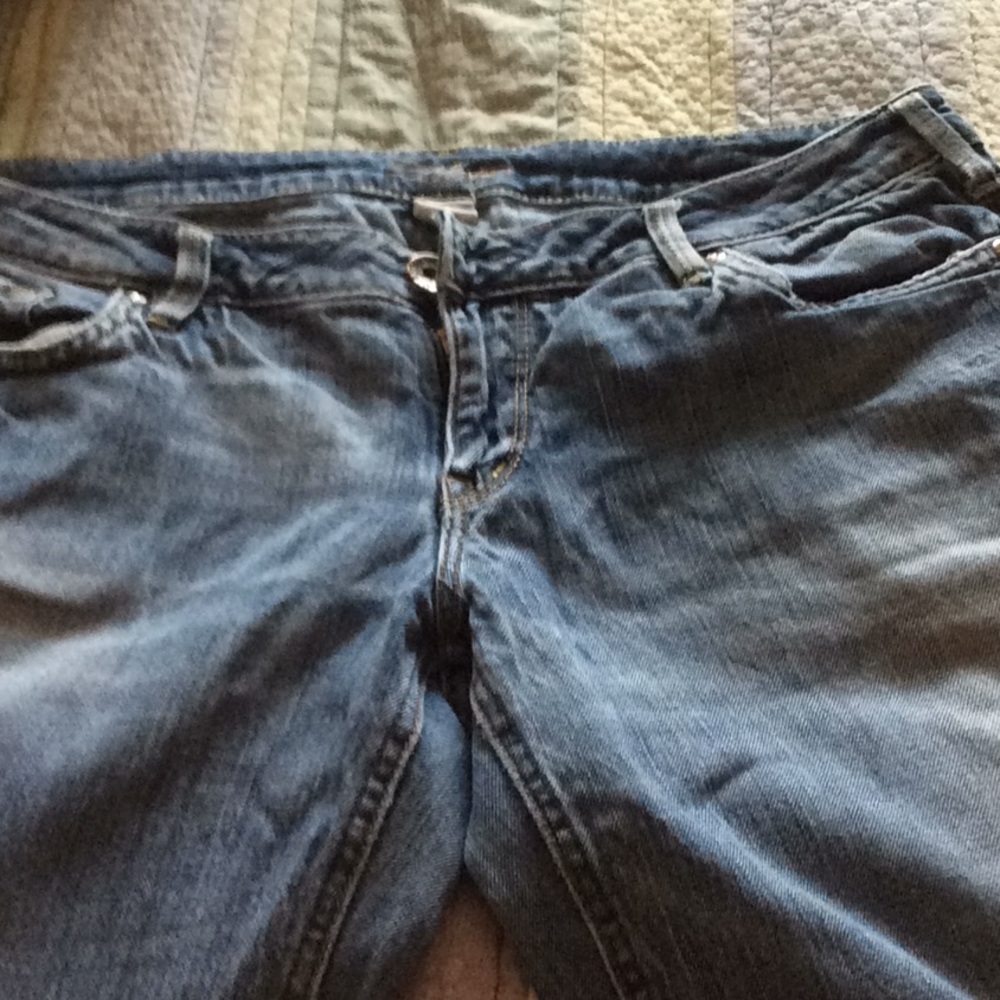 Silver jeans